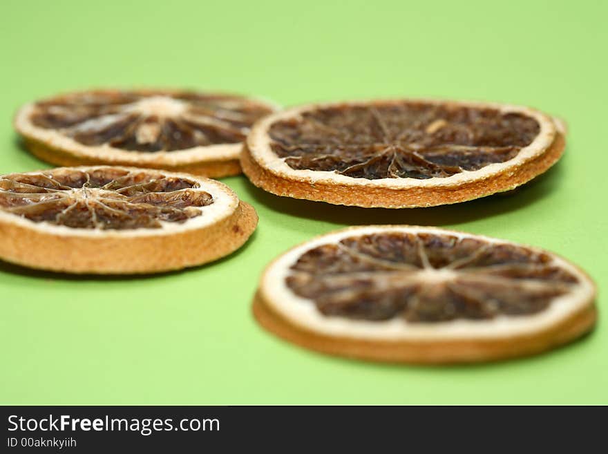 Dried oranges