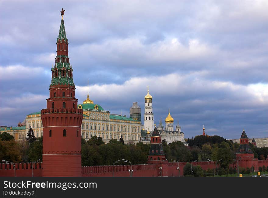 Moscow Kremlin wall, Russia Federation