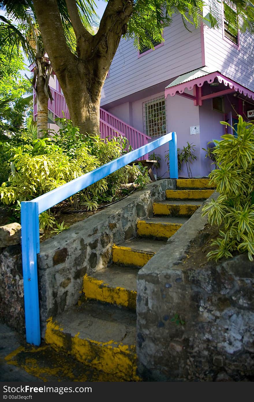 Virgin Island Staircase