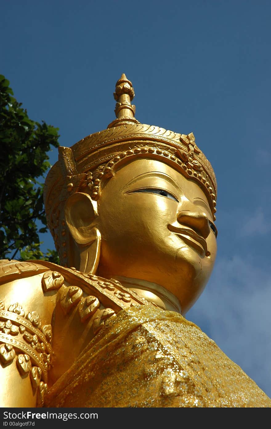 The molded figure of Buddha in Maehongson Northen of Thailand. The molded figure of Buddha in Maehongson Northen of Thailand.