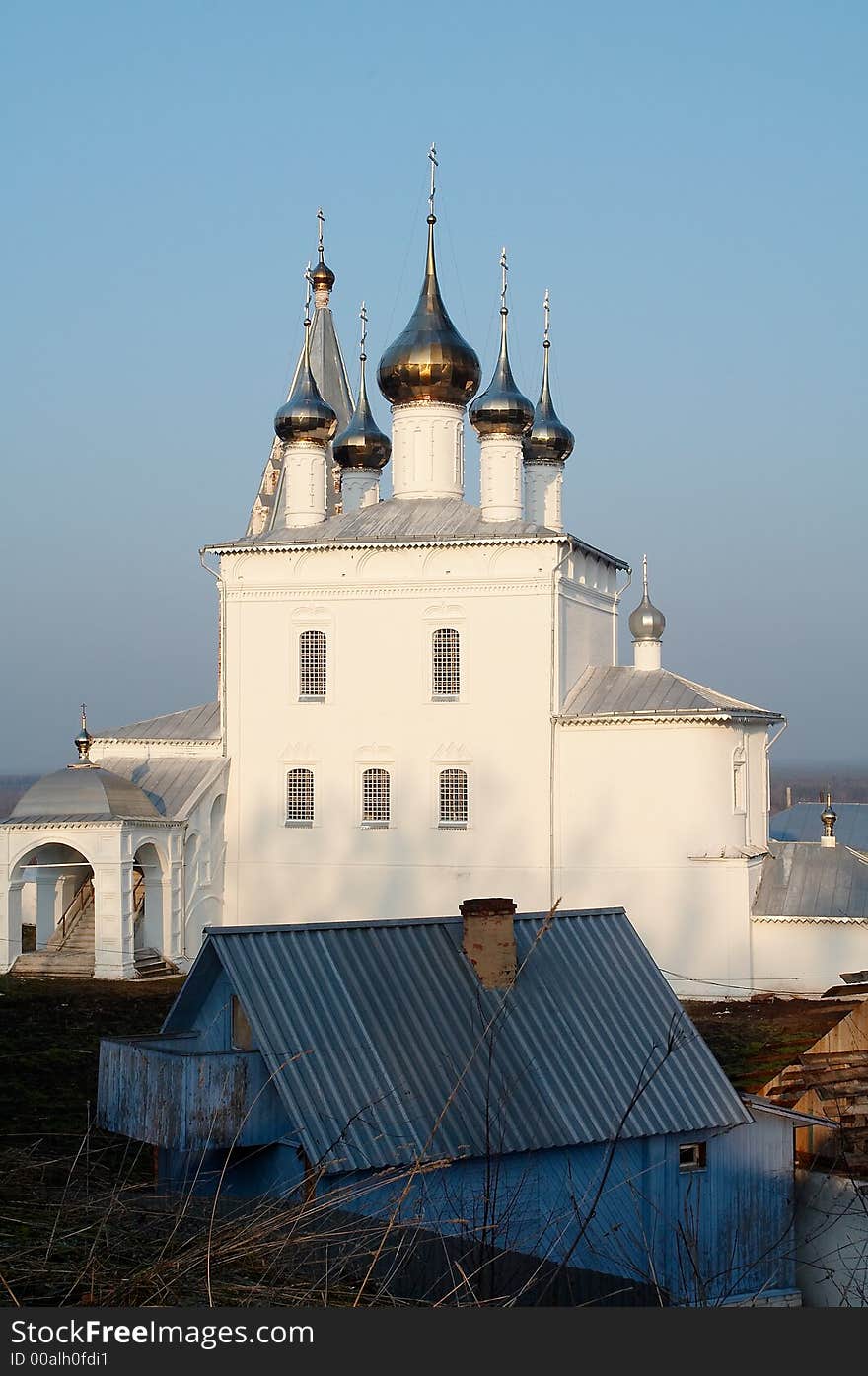 Old monastery in Gorokhovets, Russia