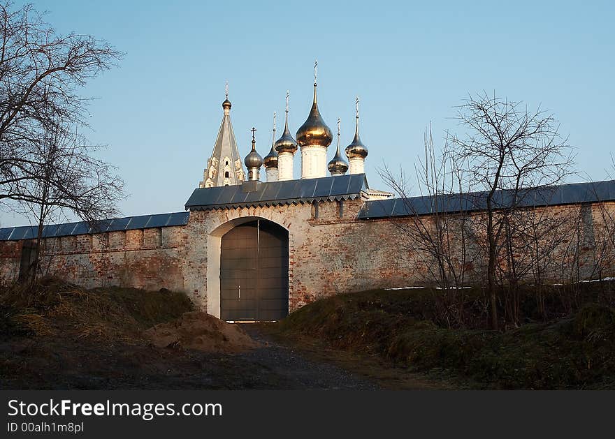 Old monastery in Gorokhovets, Russia