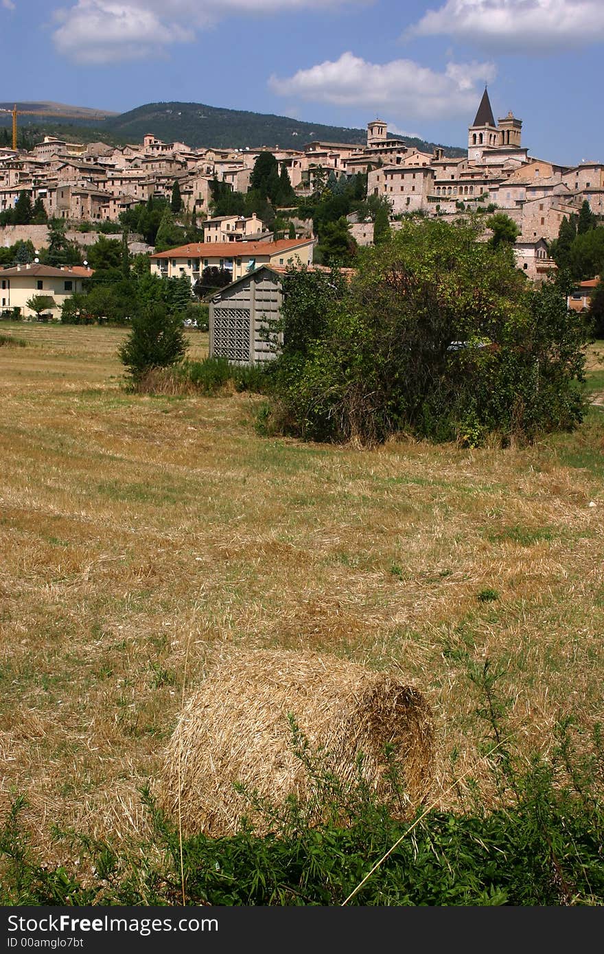 Spello, a little town in italy