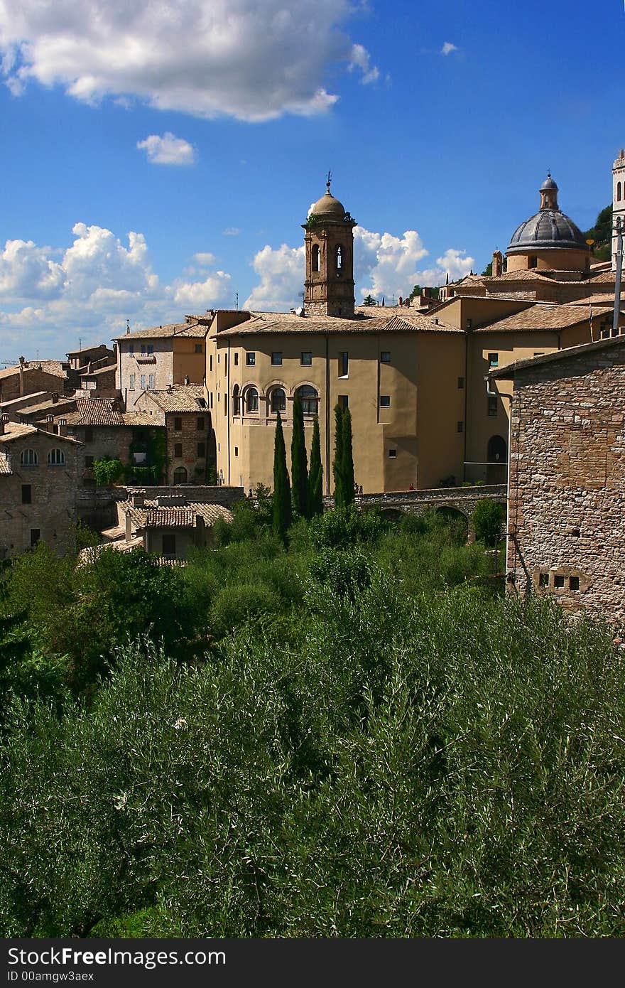 Todi, a little town in italy