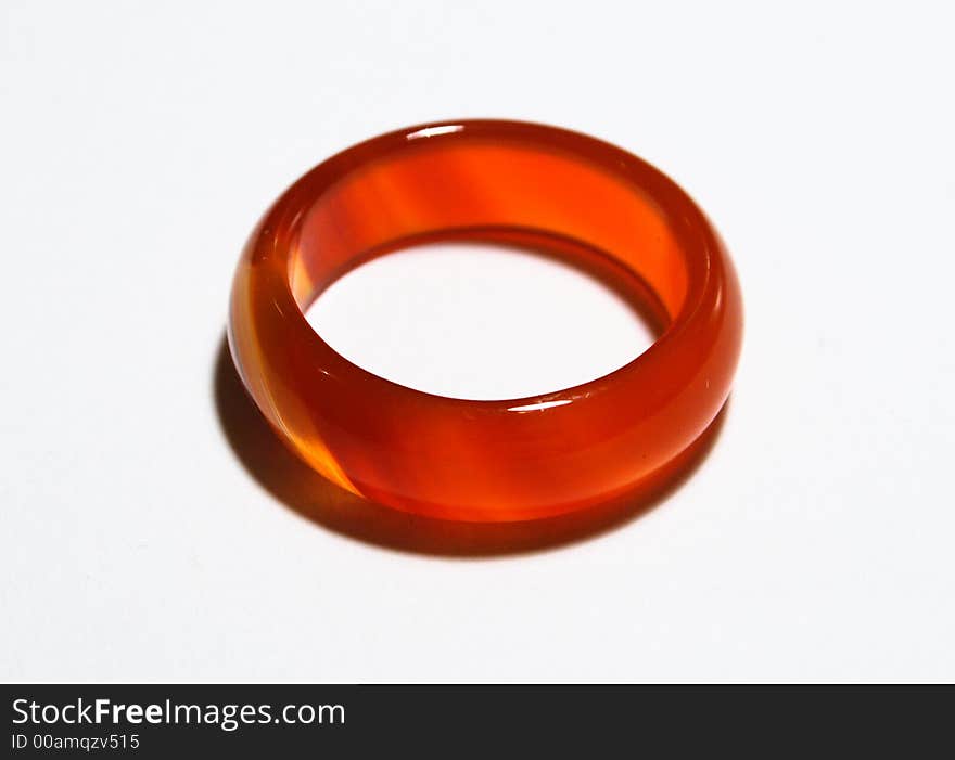 Amber ring