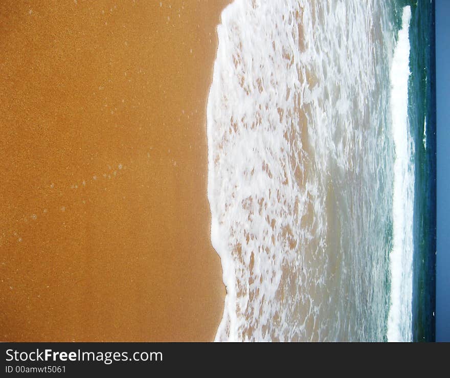 Ocean scenic in the tropical coral sea