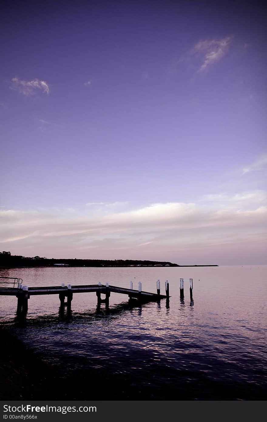 Scenic Boat Ramp at Port Vincent, South Australia