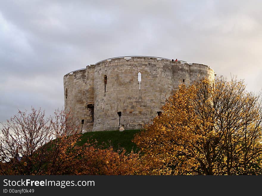 Cliffords Tower In Autumn