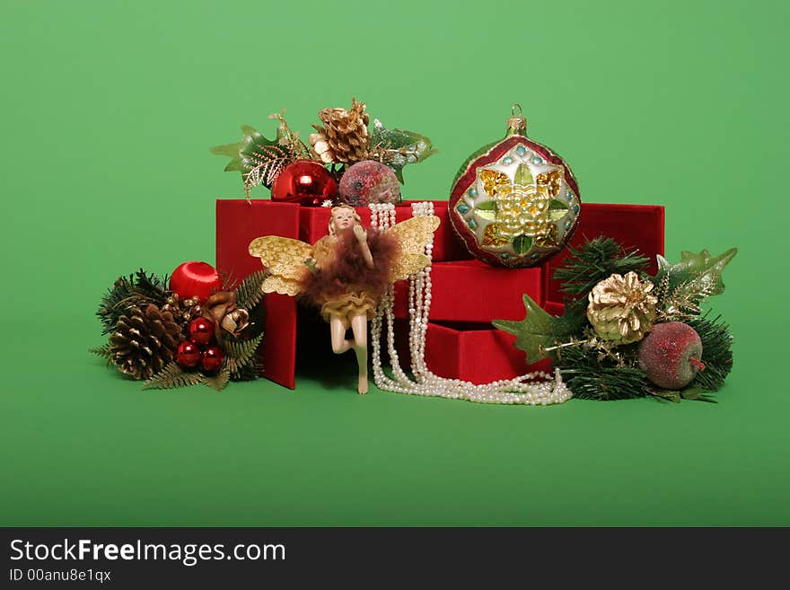 Christmas gifts, ornaments and decors