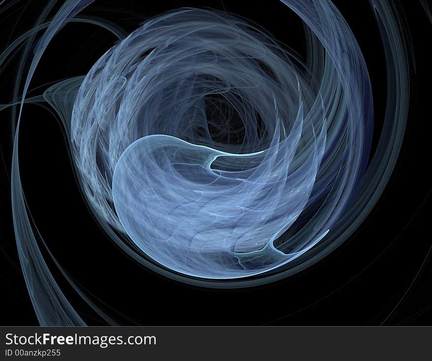 Abstract background with waves and motions