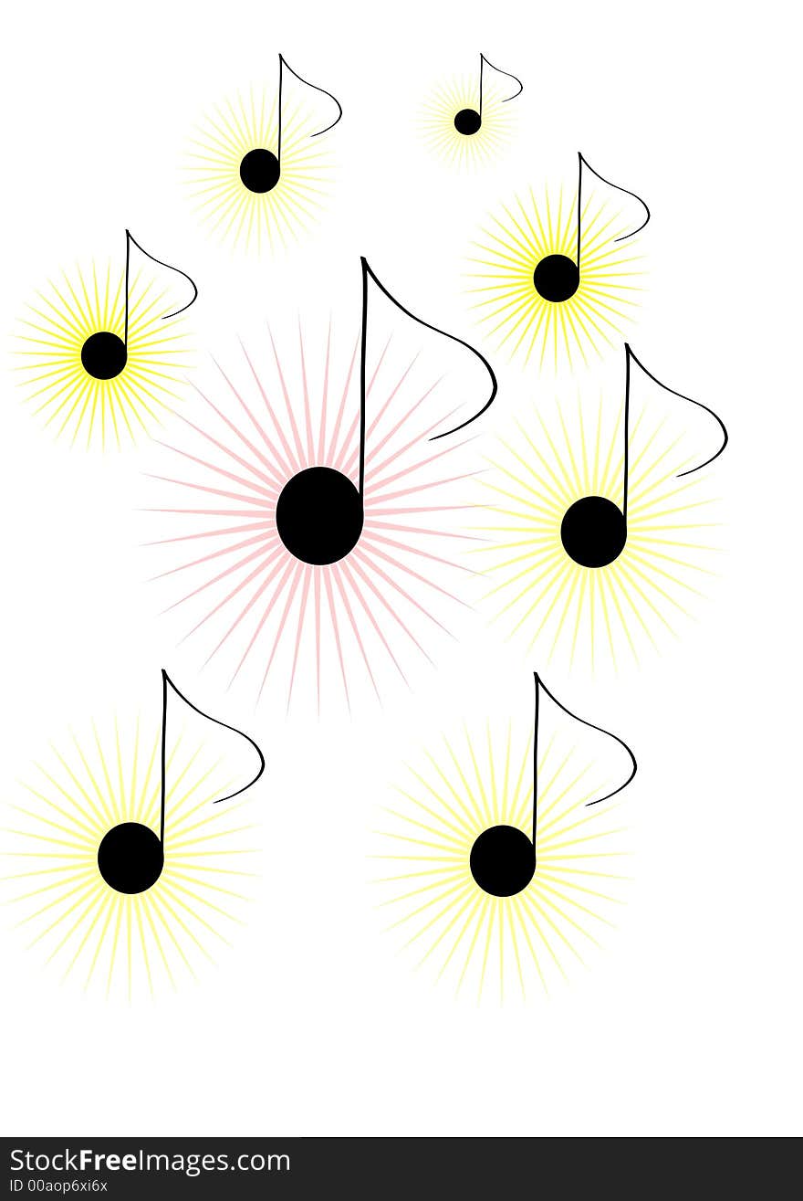 Music notes