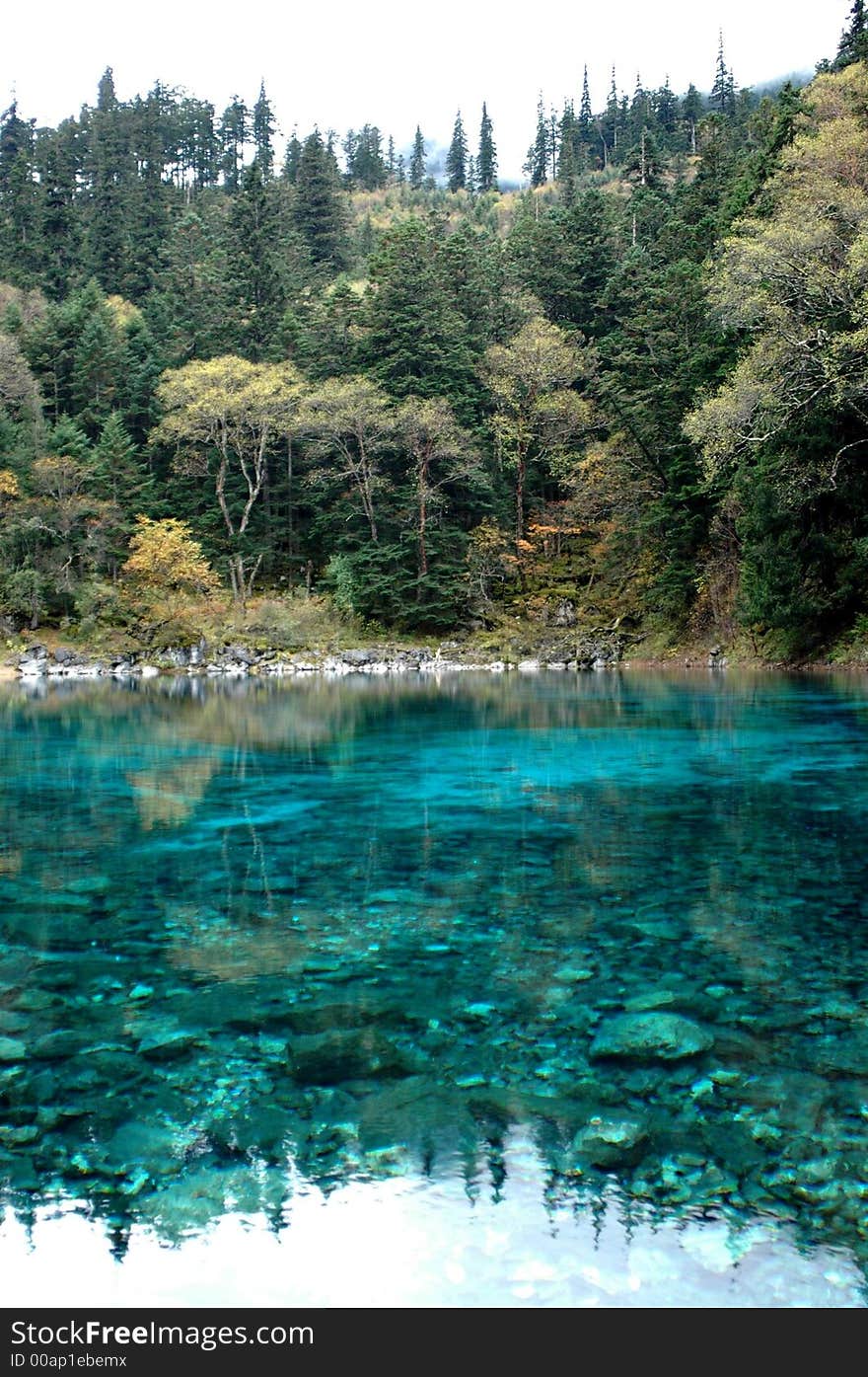 Jiuzhaigou scenic area in china known as the Fairyland on Earth. Jiuzhaigou scenic area in china known as the Fairyland on Earth.