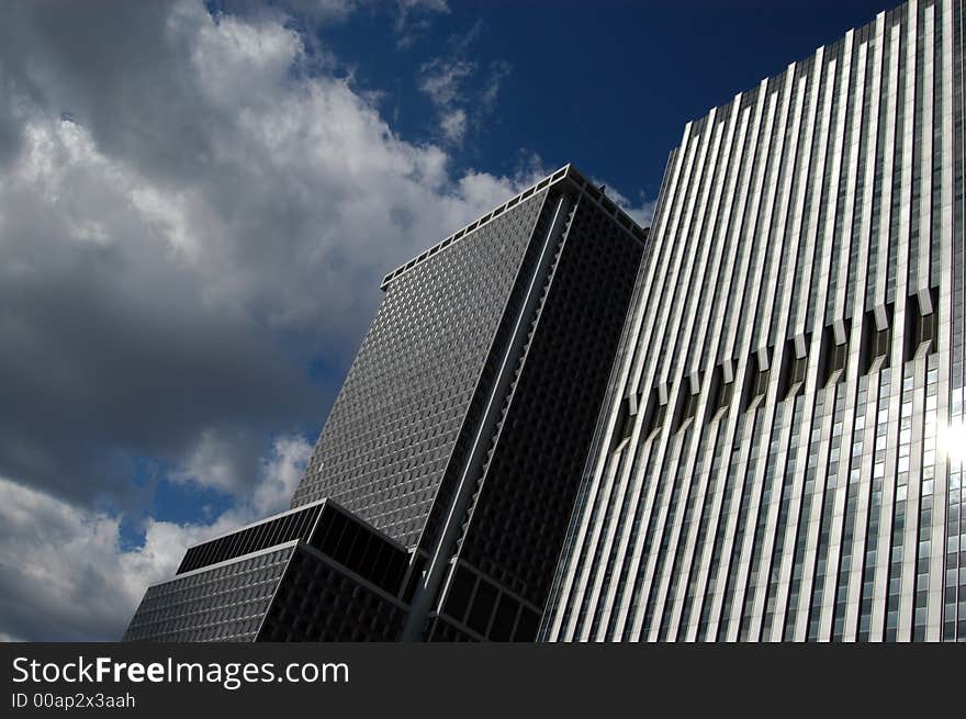 Skyscraper in lower manhattan