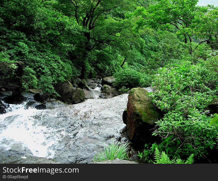 Beautiful Village Scenery