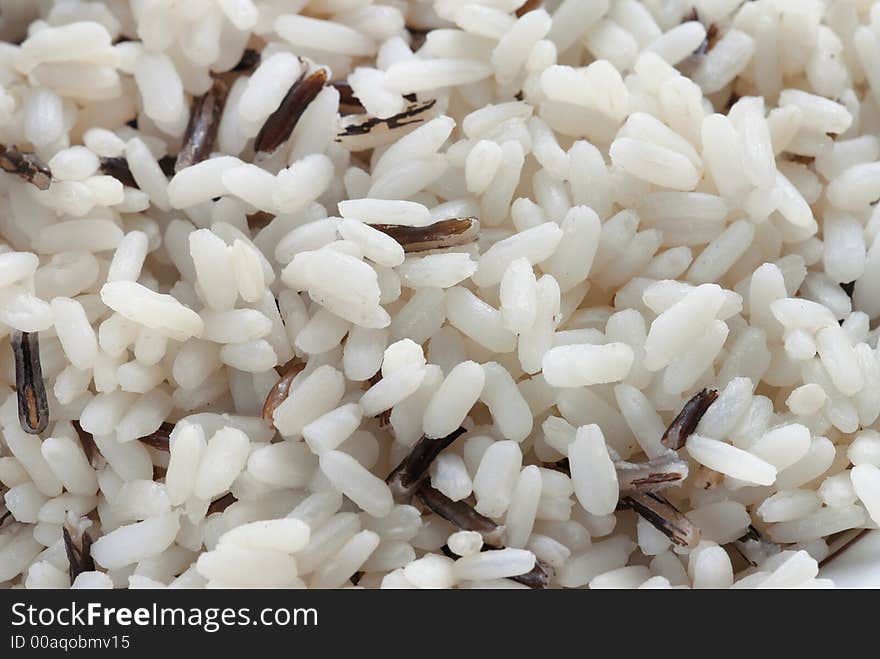 Wild and natural rice