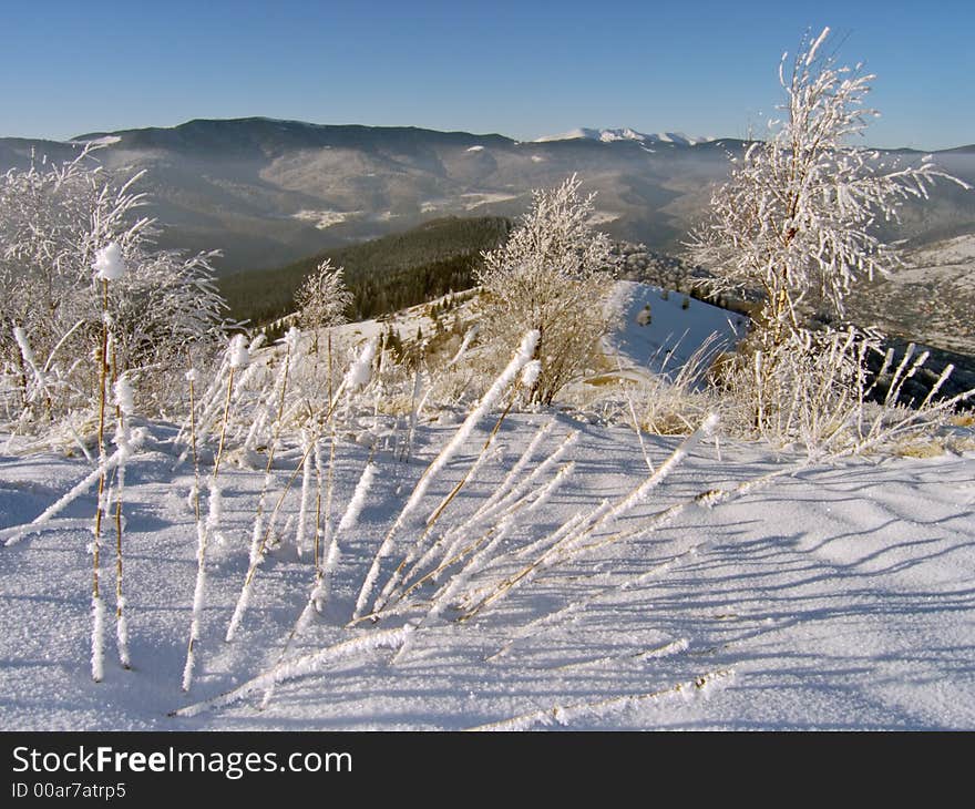 Winter mountainside (2)