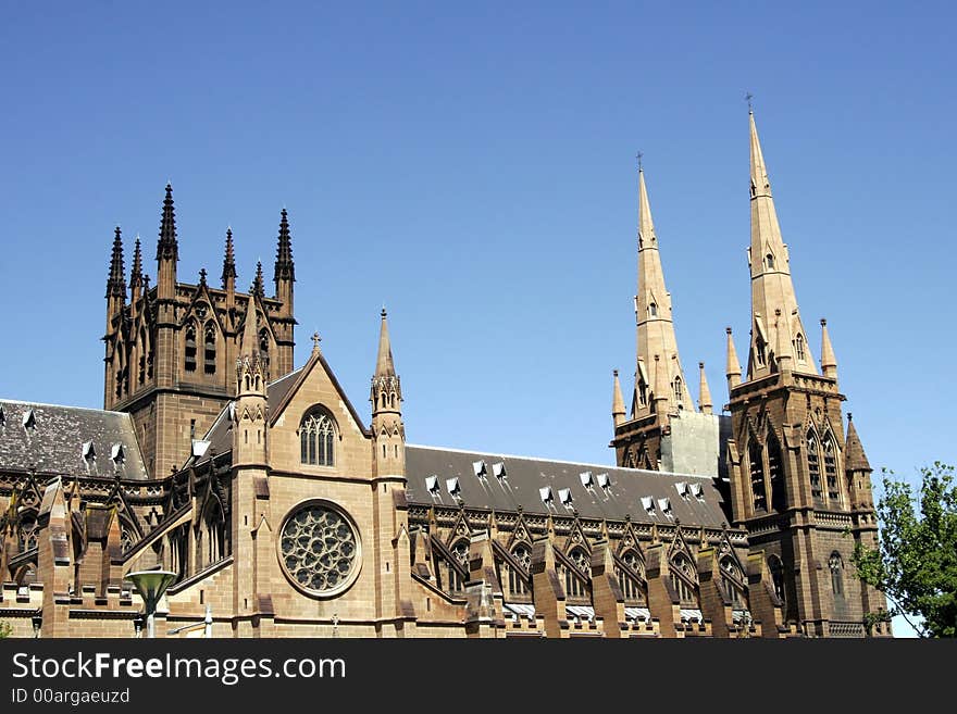 St Mary's Cathedral, Sydney, Australia - Seat of the Roman Catholic Archbishop of Sydney