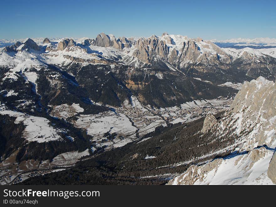 An high view of a part of this area of italy. An high view of a part of this area of italy.