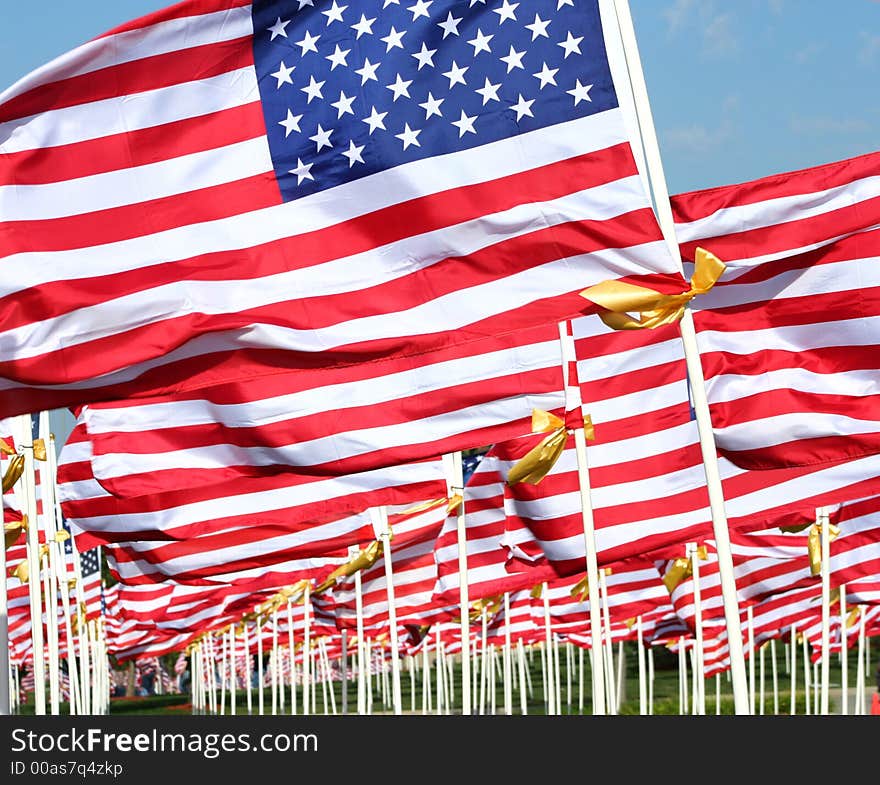 Healing Field of Central Iowa Memorial for September 11th. Healing Field of Central Iowa Memorial for September 11th