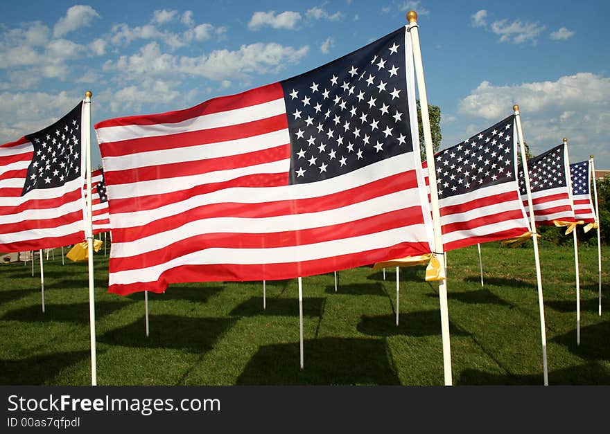 Healing Field of Central Iowa Memorial for September 11th. Healing Field of Central Iowa Memorial for September 11th