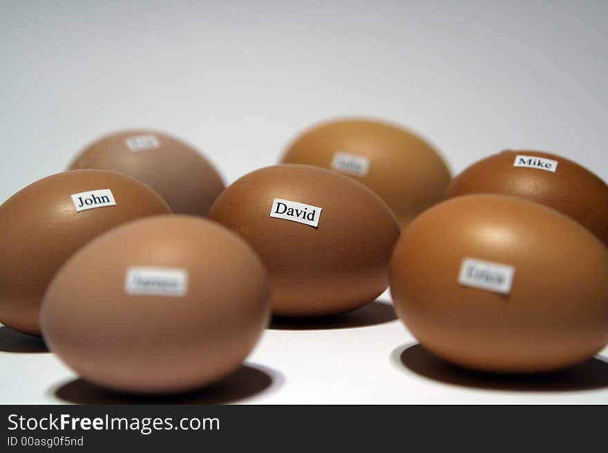 Eggs With Names