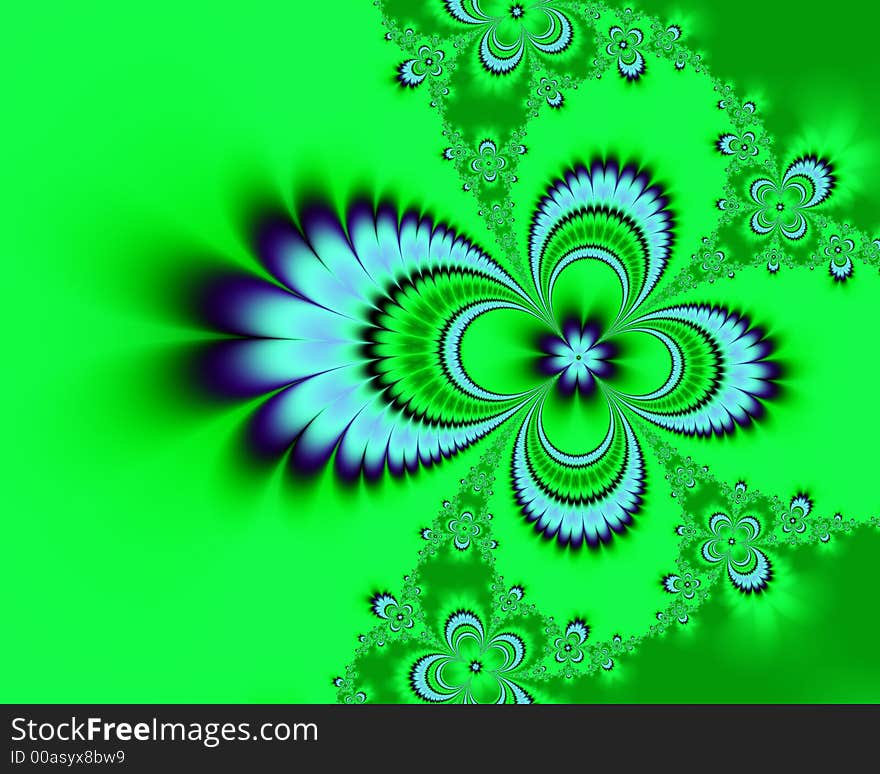 Green Abstract Background Wallpaper