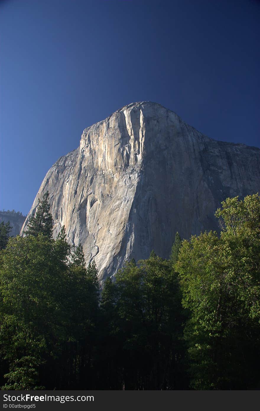 El Capitan in Yosemite National Park, California