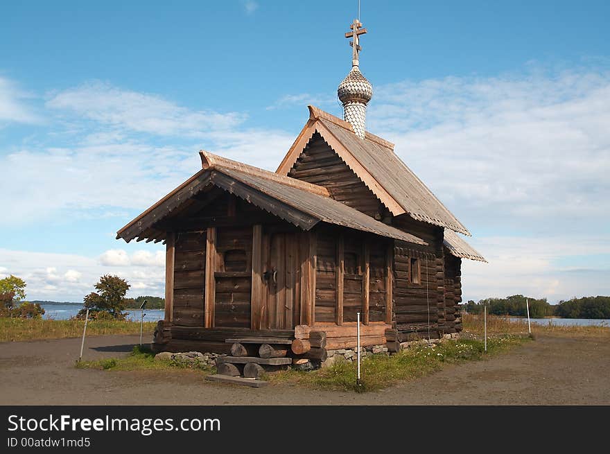 Old wooden chapel