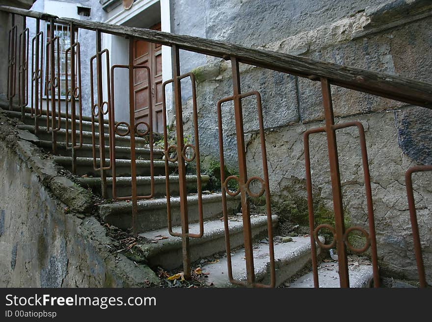 Old Staircase.