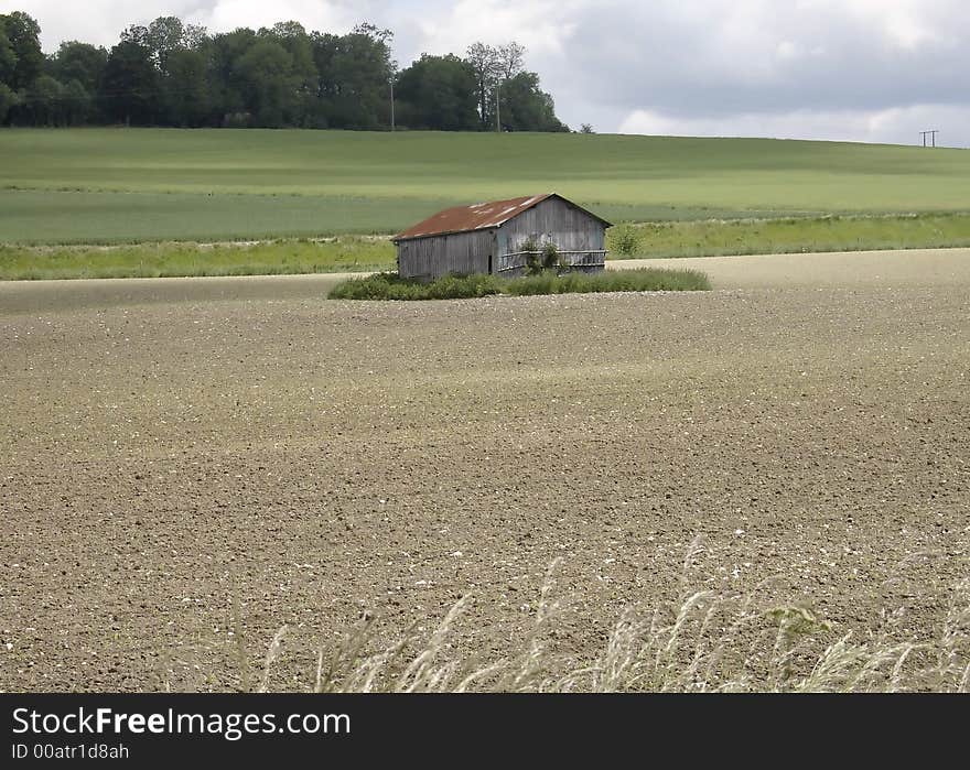 Countryside in Normandy France