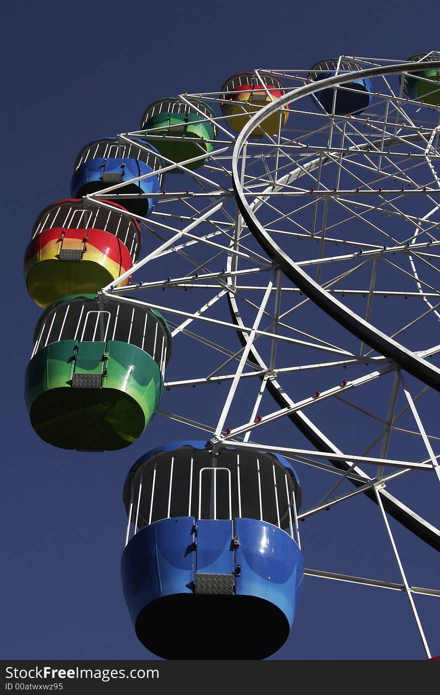 Big Ferris Wheel At Luna Park, Sydney, Australia