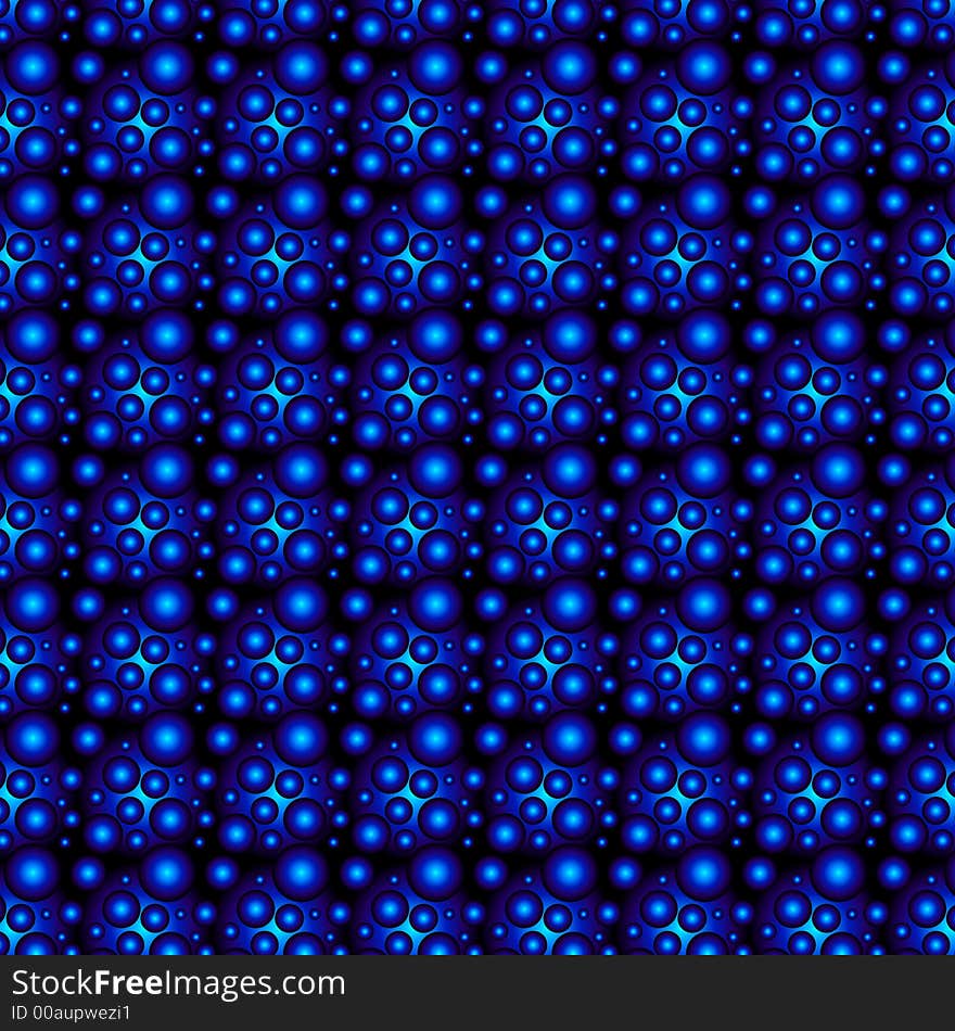 Blue and lighting  color circle background