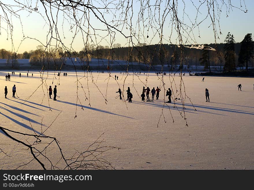 Ice-skaters