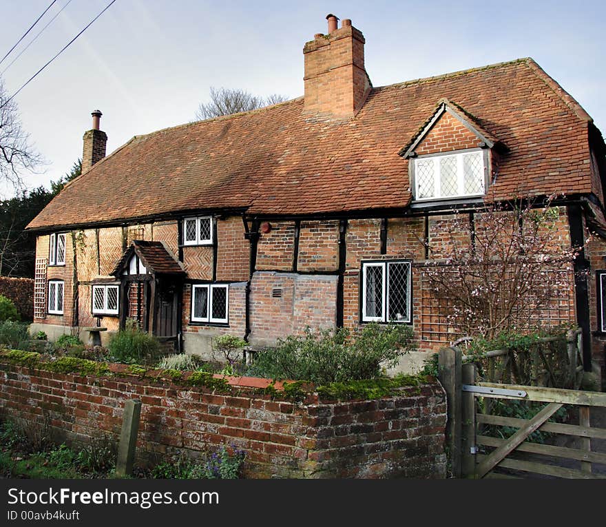 Quaint Timber Framed Medieval Village House in England