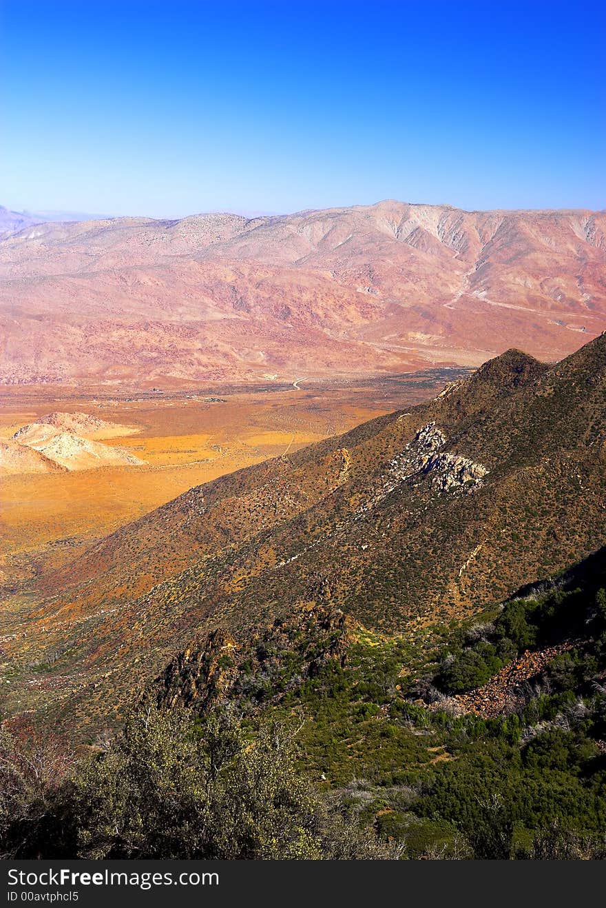 Californian desert - east of San Diego, California