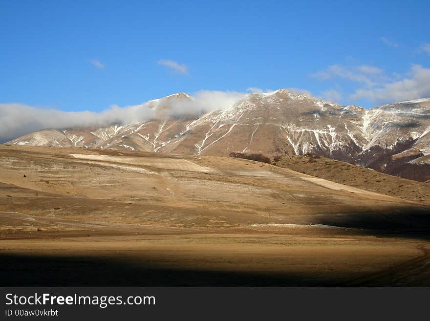 Castelluccio / mountain detail