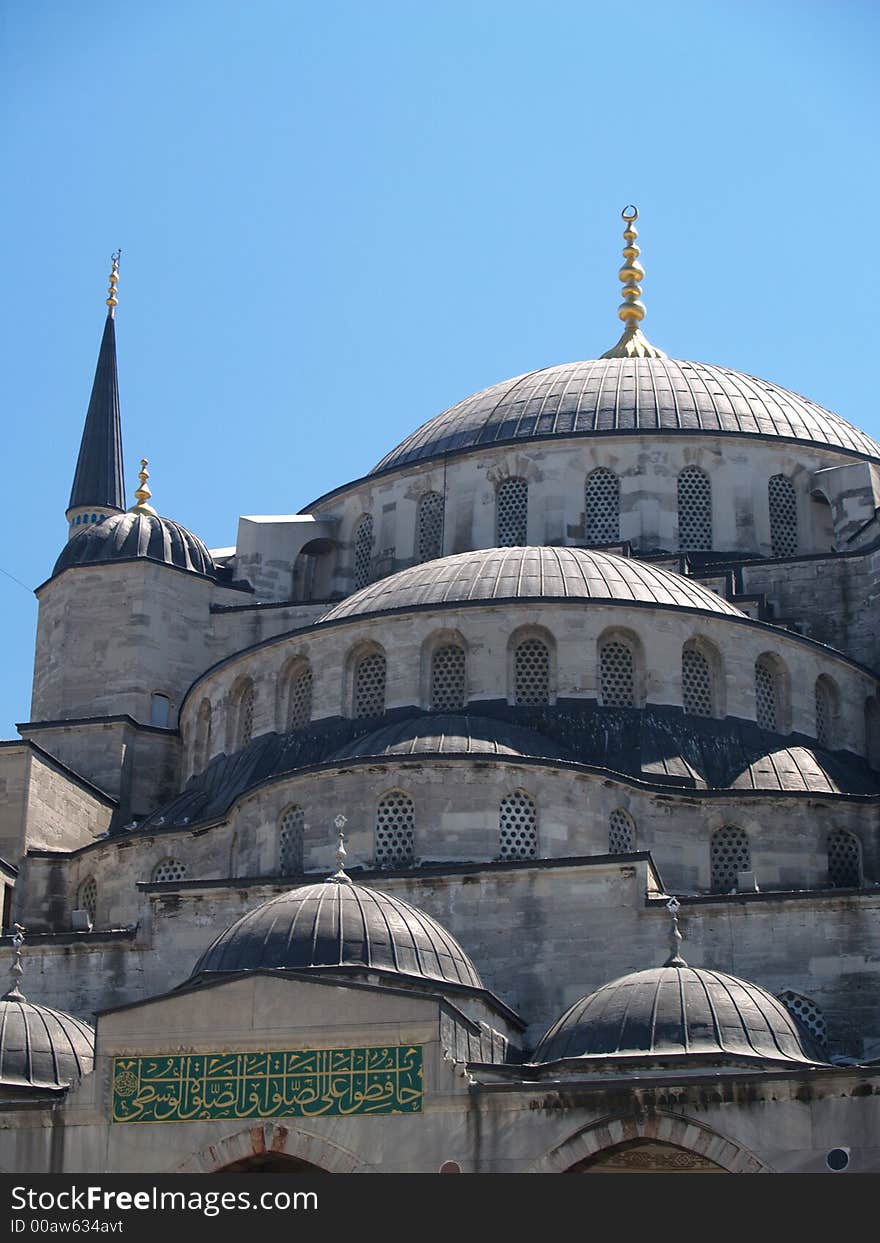 Sultan Ahmet Camii. Most Famous As Blue Mosque.