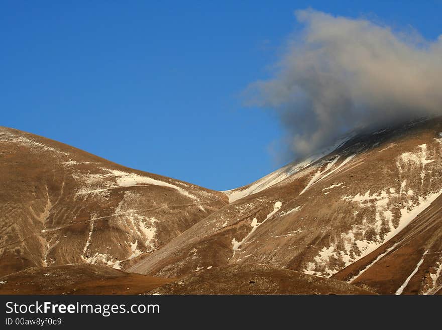 Castelluccio / mountain detail 9