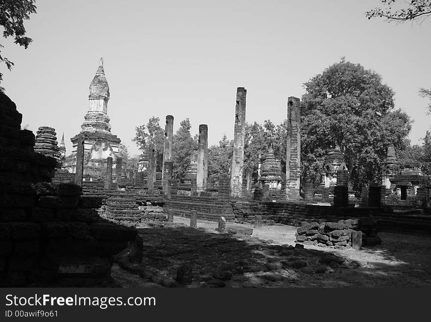 Srisatchanalai historical park, Thailand