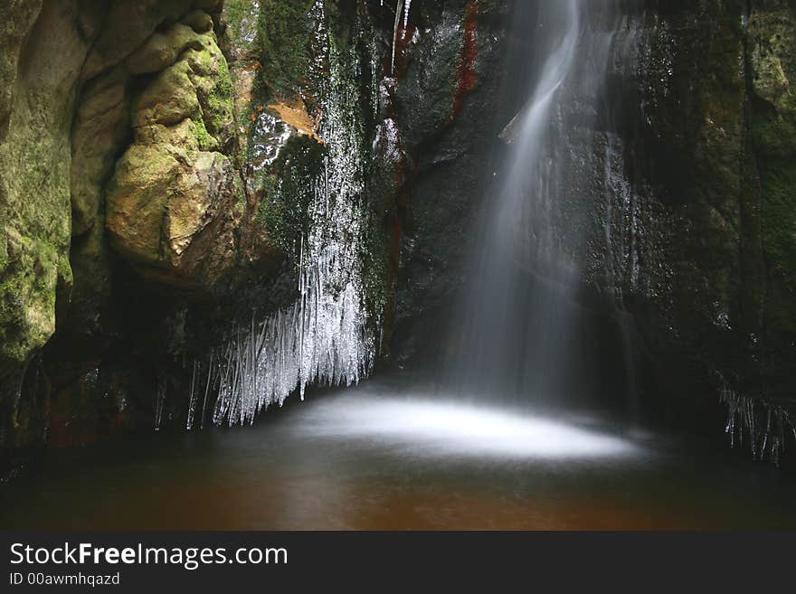 Moving water