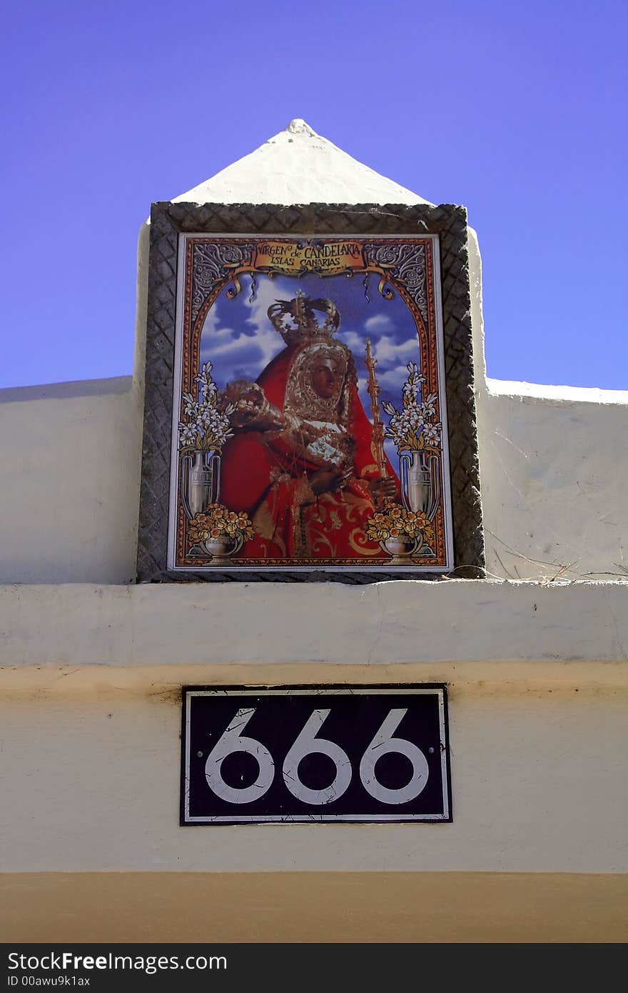 Religious coincidence of symbolism or just a house number?. Religious coincidence of symbolism or just a house number?