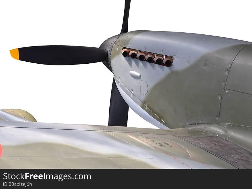 Spitfire quarter detail