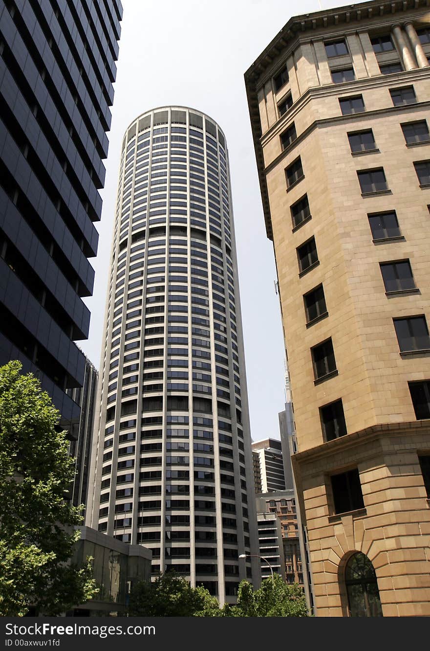 Tall Office Building In Sydney, Australia