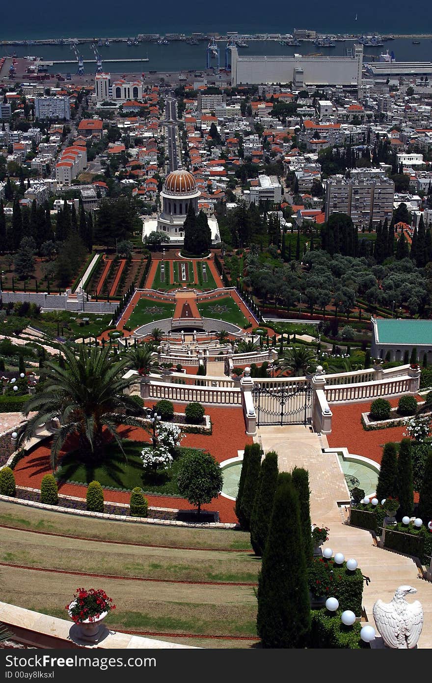 Bahai temple & gardens