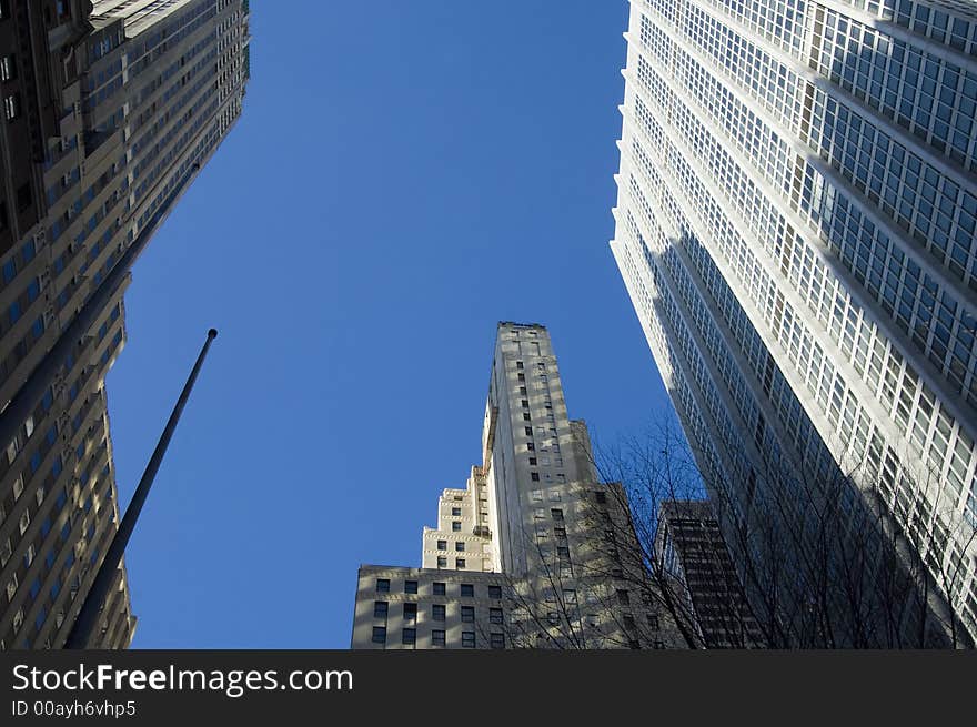 Tall buildings in New York