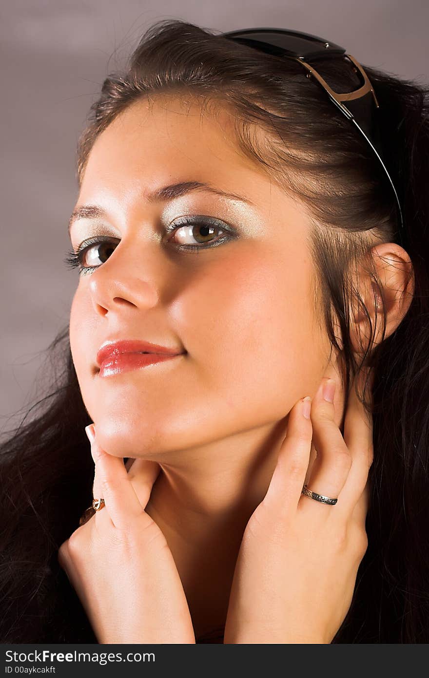 Close-up of a beautiful face