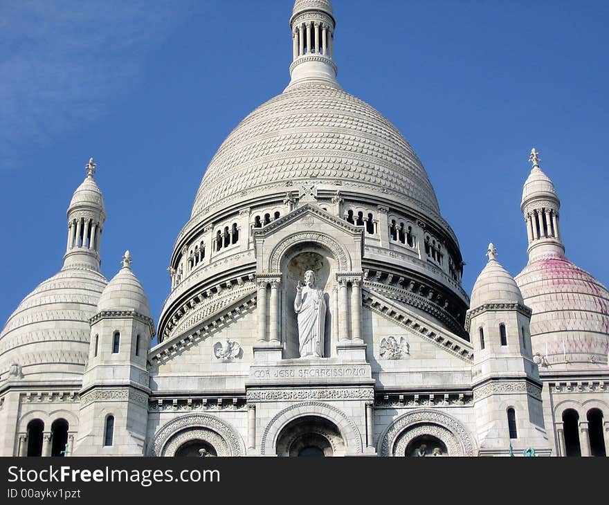 Roofs of one of the romantic french cathdrales. Roofs of one of the romantic french cathdrales