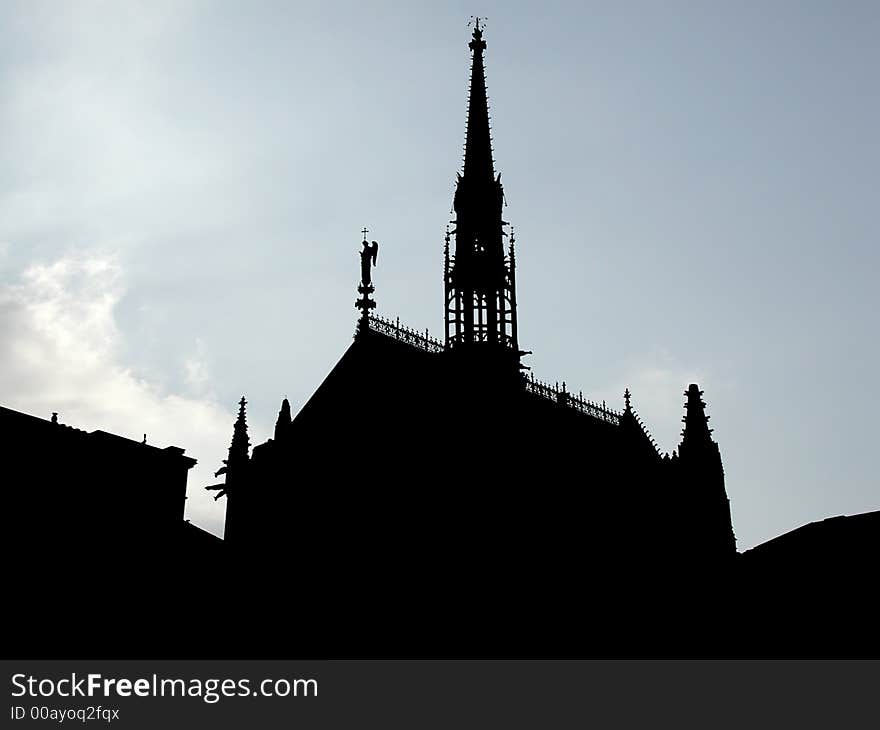 Church silhouette