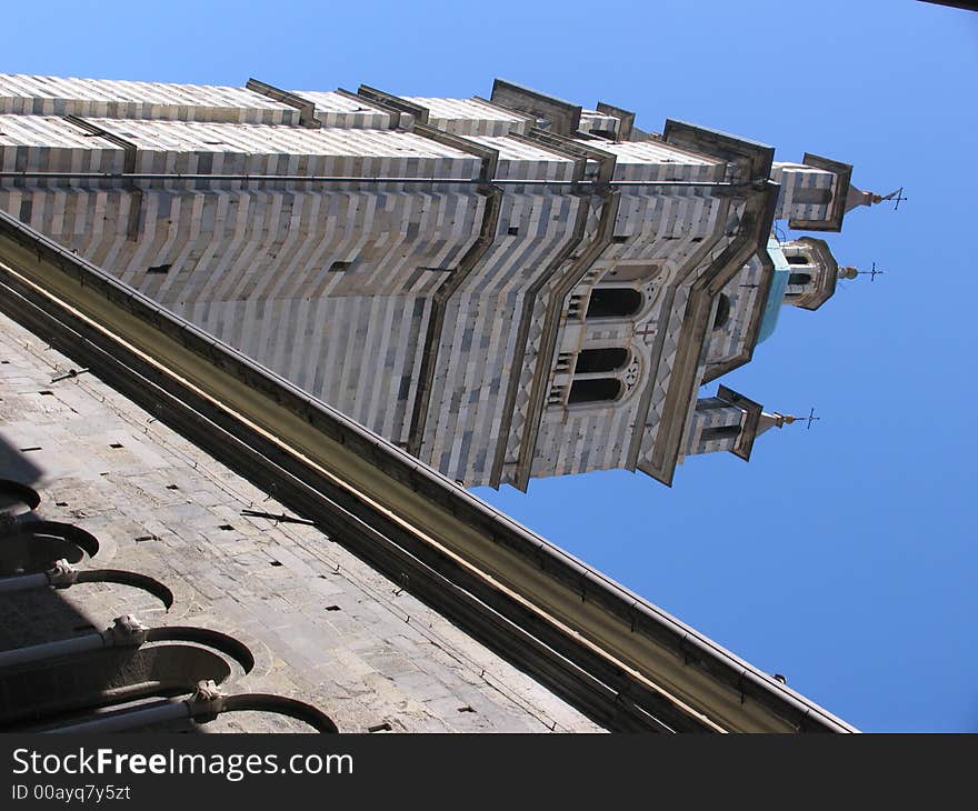 Tower cathedral1 s.lorenzo gothic