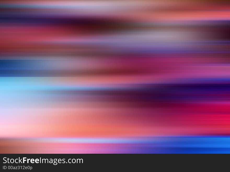 Abstract Background with Motion Blur and Colors